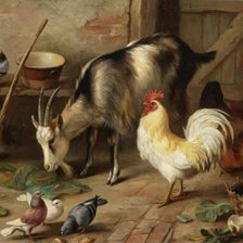 Схема вышивки «сельские мотивы»