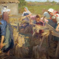 Схема вышивки «сельские мотивы»