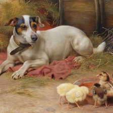 Схема вышивки «сельские мотивы»