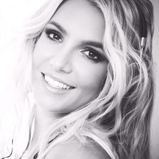 Схема вышивки «Бритни Спирс»