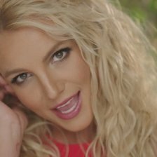 Схема вышивки «Бритни Спирс»