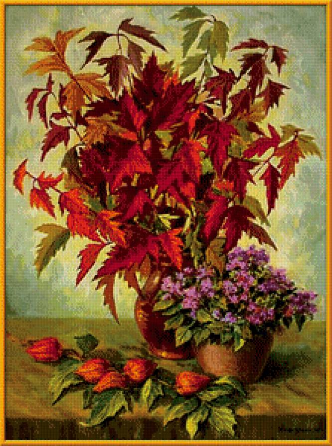 осенний натюрморт - предпросмотр