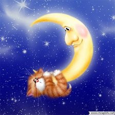 Схема вышивки «спокойной ночи!»