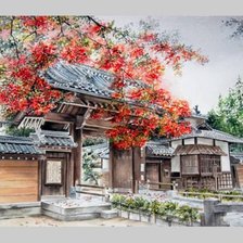 Схема вышивки «япония»