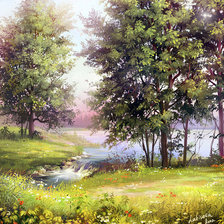 Схема вышивки «ПРИРОДА»