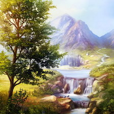 Схема вышивки «ПРИРОДА»