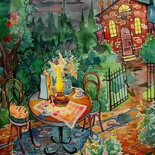 Схема вышивки «авангард»