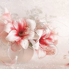 Схема вышивки «лилии»