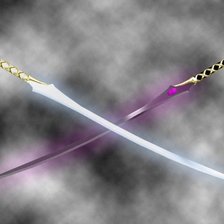 Схема вышивки «два меча»