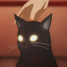 Схема вышивки «кот»