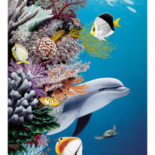 Схема вышивки «Морские жители»