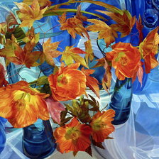 Схема вышивки «цветы»