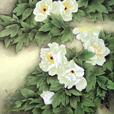 Схема вышивки «японская живопись»