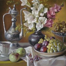 Схема вышивки «натюрморт»