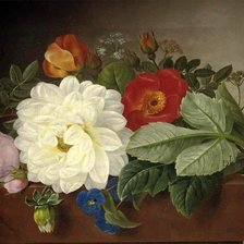 Схема вышивки «букетик»