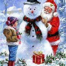 Схема вышивки «Новый год»