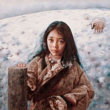 Схема вышивки «Дочка пастуха»