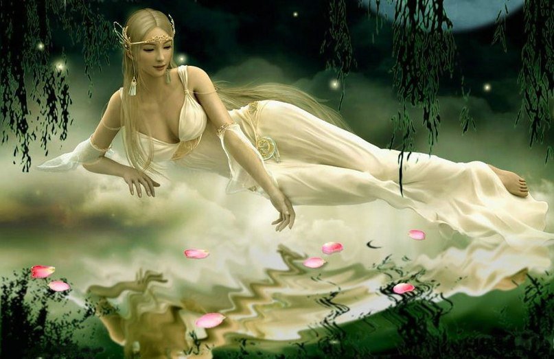 Лесная фея - люди, фея - оригинал