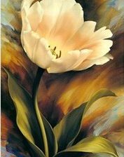 Схема вышивки «Тюльпан»