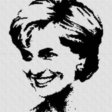 Схема вышивки «diana»