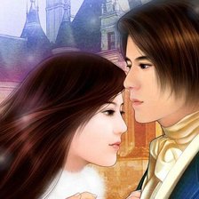 Схема вышивки «Двое»