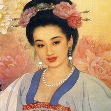 Схема вышивки «Китаянка»