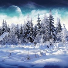 Схема вышивки «времена года»