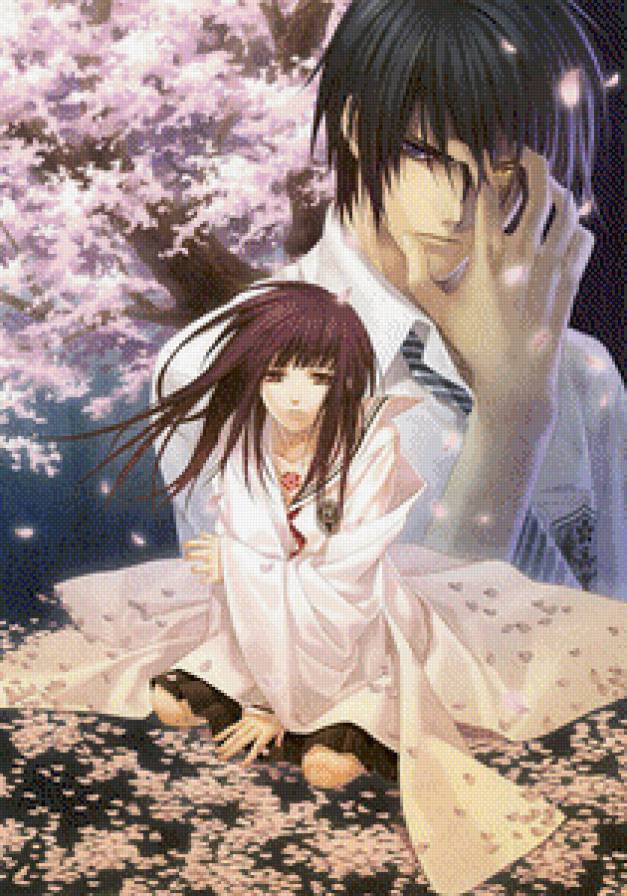 Такума и Тамаки - багровые осколки, аниме - предпросмотр