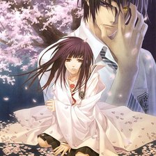 Схема вышивки «Такума и Тамаки»