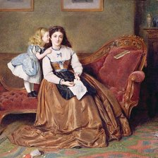 Схема вышивки «мать и дитя»