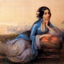 Схема вышивки «Дева»