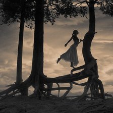 Схема вышивки «девушка»