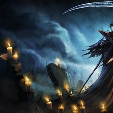 Схема вышивки «Смерть»