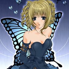 Схема вышивки «Фея»