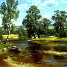 Схема вышивки «русские равнины»