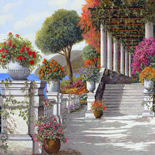 Схема вышивки «В лучах солнца»