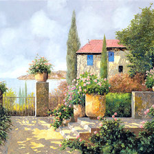 Схема вышивки «Солнечное утро»