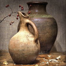 Схема вышивки «кувшины»