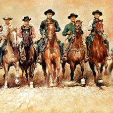 Схема вышивки «The Magnificent Seven»