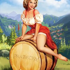 Схема вышивки «Пражечка»