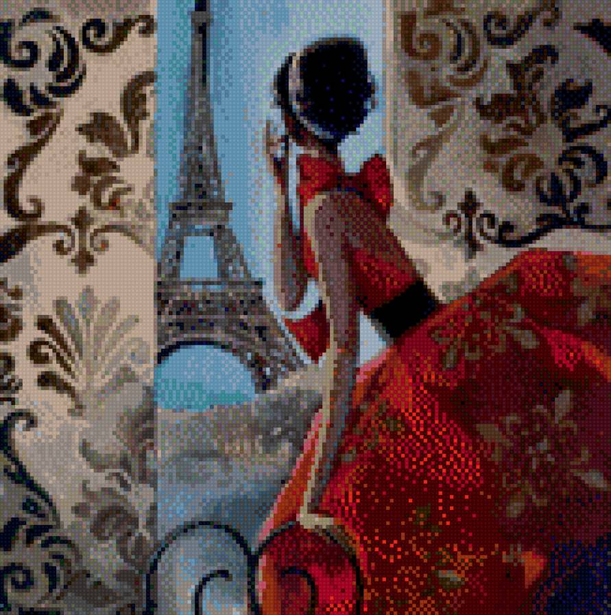 париж - эффектные женщины триш биддл - предпросмотр