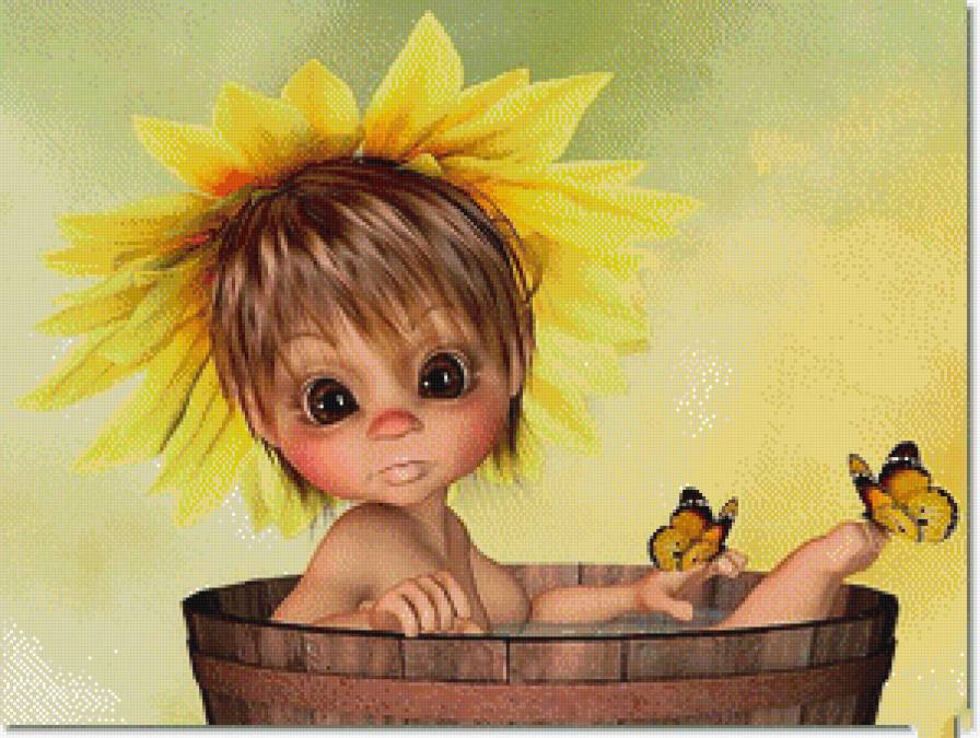 цветочек - фентази - предпросмотр