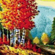 Схема вышивки «осень1»