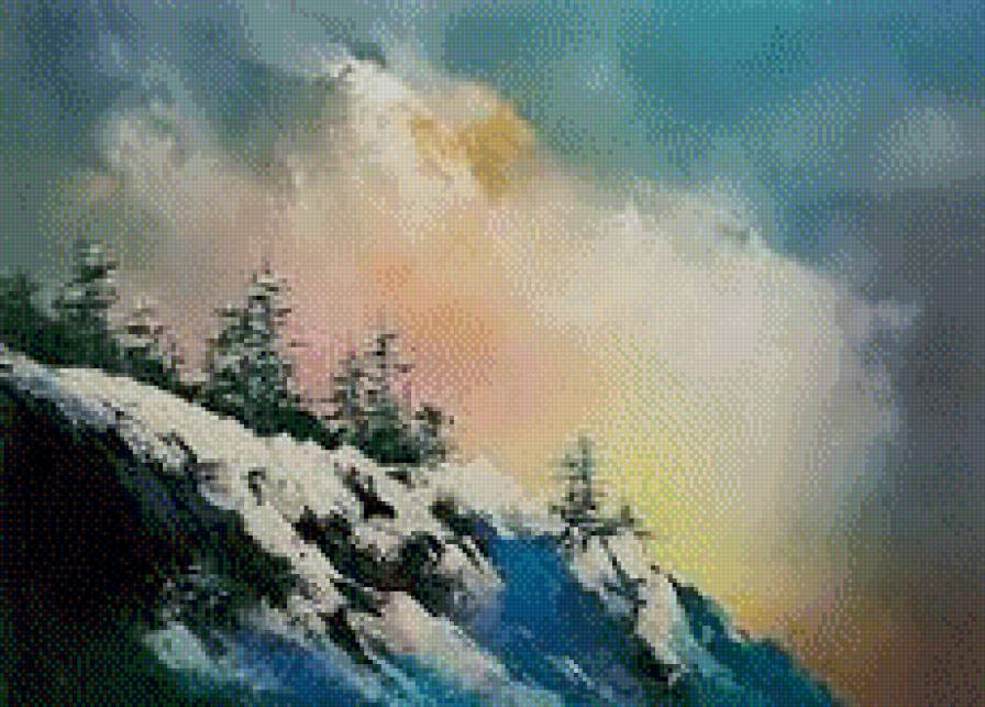 зима2 - лес, природа, зима - предпросмотр