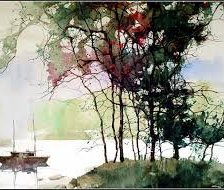 Схема вышивки «акварель»