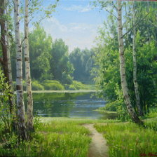 Схема вышивки «Природа»