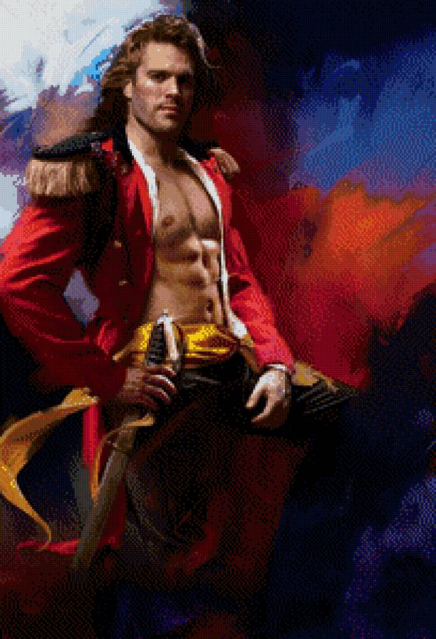 Офицер - фентези, мужчина - предпросмотр