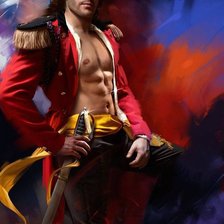 Схема вышивки «Офицер»