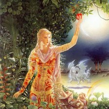 Схема вышивки «богиня»