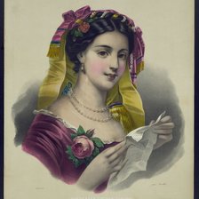 Схема вышивки «портрет»